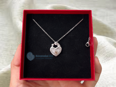 Mặt dây chuyền sữa mẹ Mẹ và Bé_Keepsake MB_Trang sức từ sữa mẹ